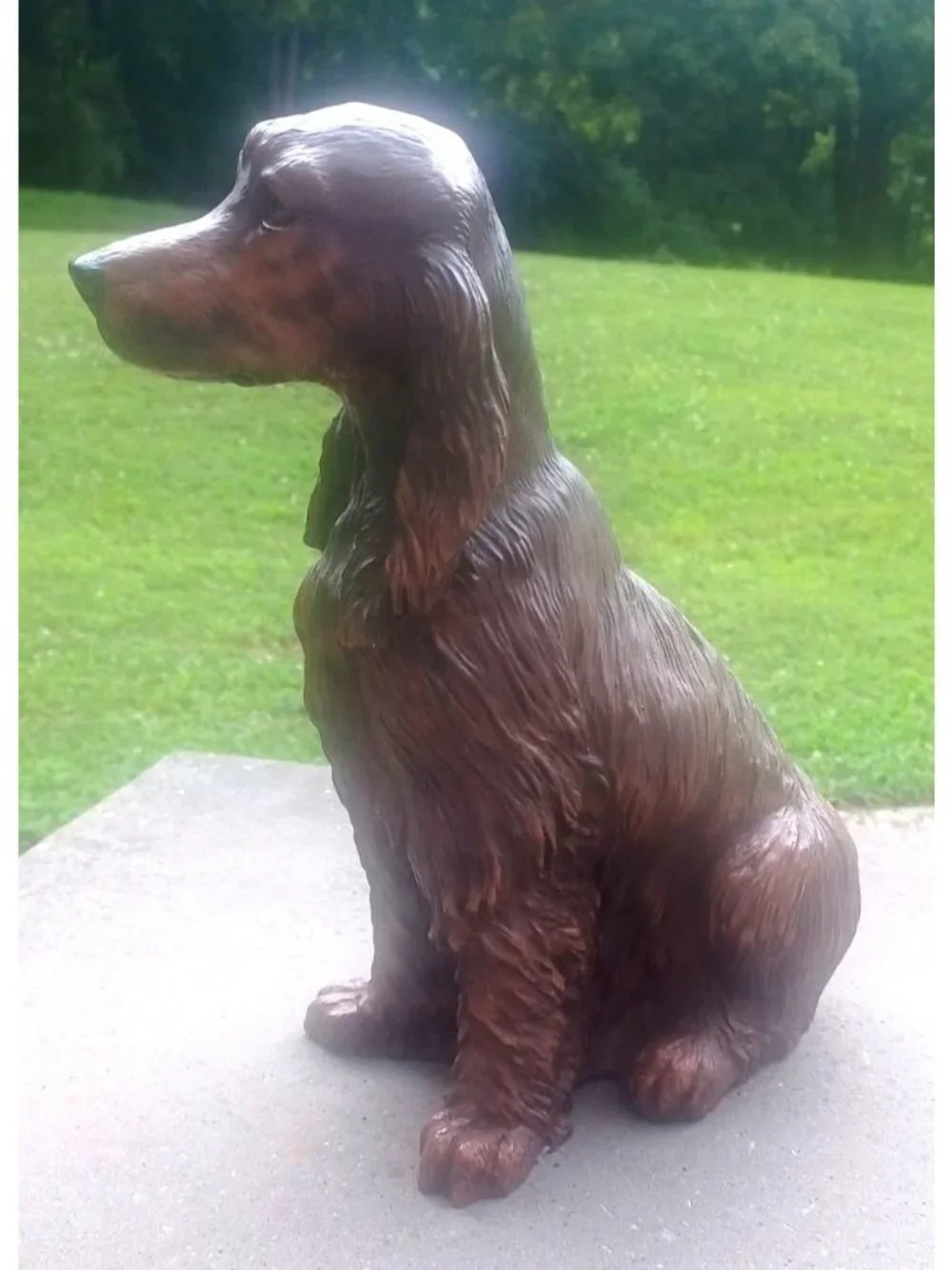 Vintage 1990 Universal Statuary Dog 13